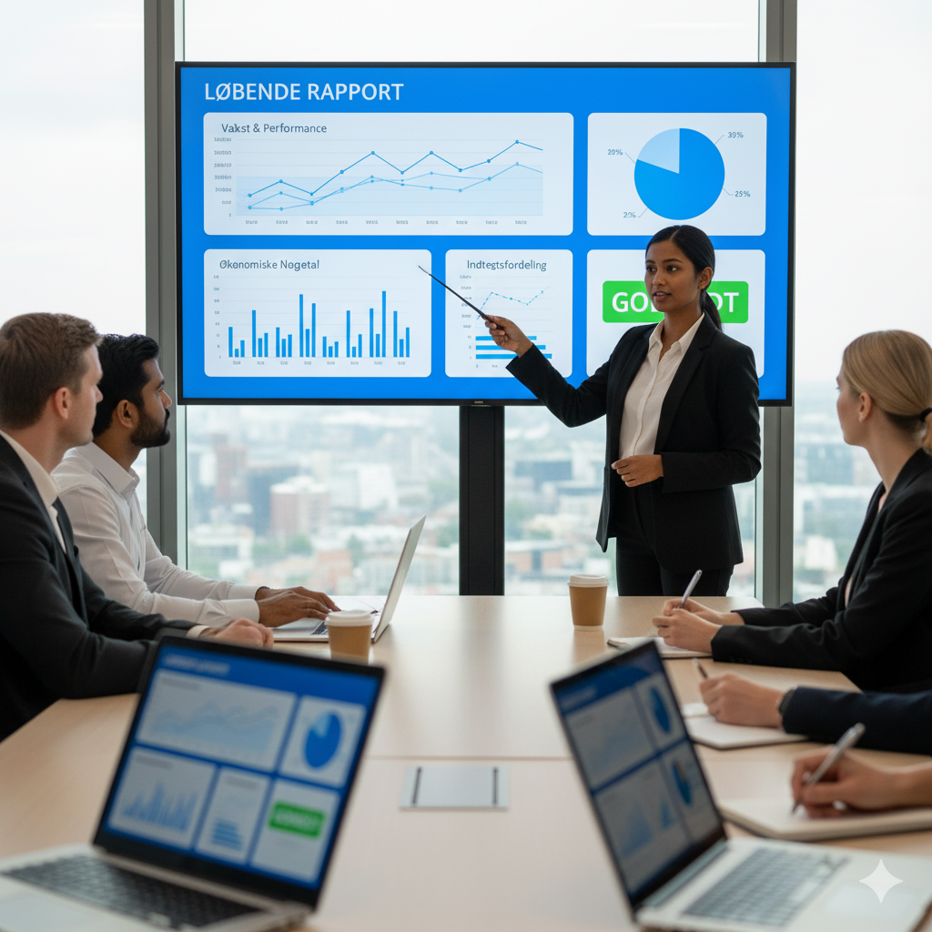 Sådan hjælper bogholderen med løbende rapportering